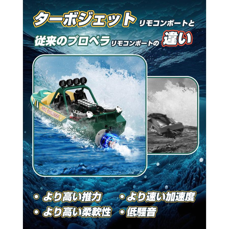 DEERC ラジコンボート ラジコン 船 おもちゃ こども向け 大人 DEERC ラジコンボート ラジコン 船 おもちゃ こども向け 大人
