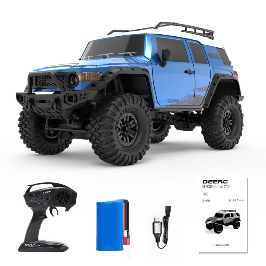 DEERC ラジコン ラジコンカー オフロード クローラー 4wdSUV 1 DEERC ラジコン ラジコンカー オフロード クローラー 4wdSUV 1