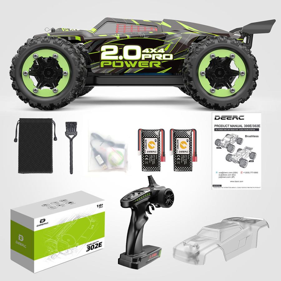 DEERC ラジコン オフロード ラジコンカー 高速 DIY可能 60km/h DEERC ラジコン オフロード ラジコンカー 高速 DIY可能 60km/h