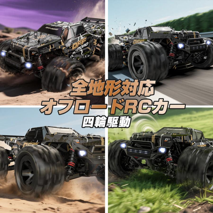 DEERC ラジコン オフロード ラジコンカー 大人向け 四輪駆動 1:18 時速