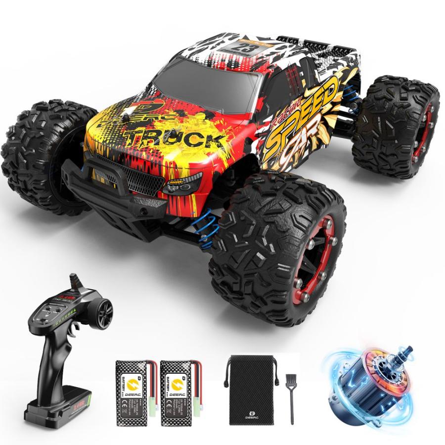 DEERC ラジコン ラジコンカー オフロード 4WD 40km/h 子供 大人 DEERC ラジコン ラジコンカー オフロード 4WD 40km/h 子供 大人