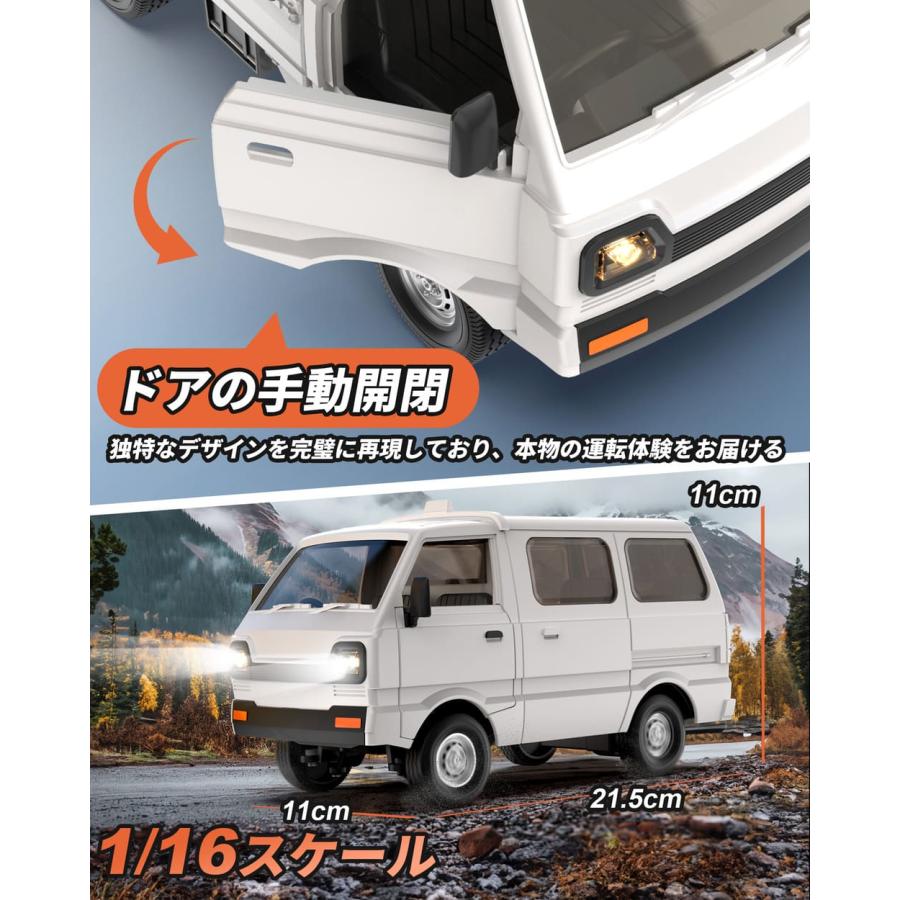 DEERC 1:10 KEI TRUCK RWD 軽トラック　ラジコンカー DEERC ラジコン トラック ラジコンカー 軽トラ モデル RCカー ミニ
