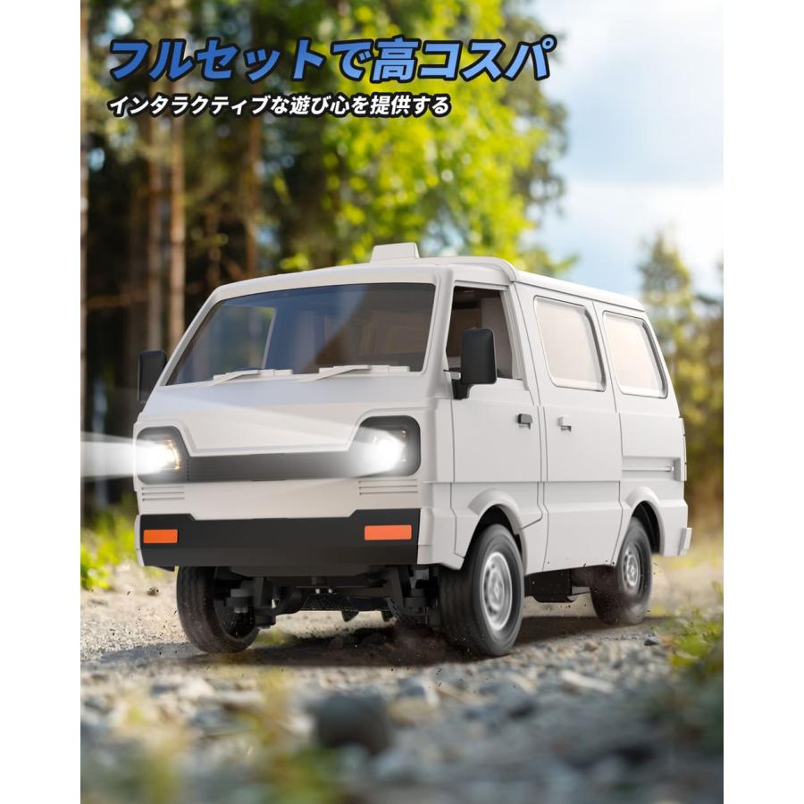 DEERC ラジコン トラック ラジコンカー 軽トラ モデル RCカー ミニ