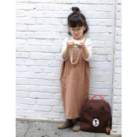 子供服 ブラウン 韓国 新品 ロング キャミ ワンピース 上着 キッズ 110cm 女の子 コーディネート 重ね着 ポイント消化 A136 A136 Deerchildren ヤフーショップ 通販 Yahoo ショッピング