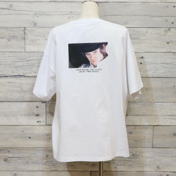 送料無料 レディース 半袖 ｔシャツ 時計じかけのオレンジ バックプリント 胸ロゴ チュニック ワイド ビッグシルエット Def Store 通販 Yahoo ショッピング