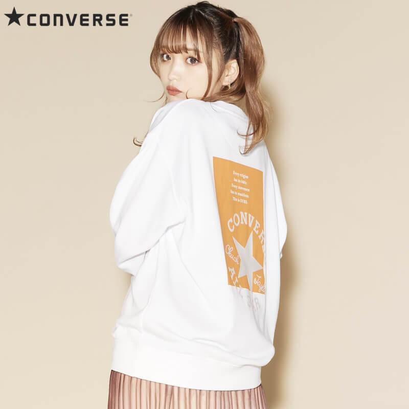 送料無料 ねお 着用 コンバース スウェット トレーナー プルオーバー 大きいサイズ Ll 3l 山崎嶺緒 Neo バックプリント 長袖 Converse レディース ユニセックス Def Store 通販 Yahoo ショッピング