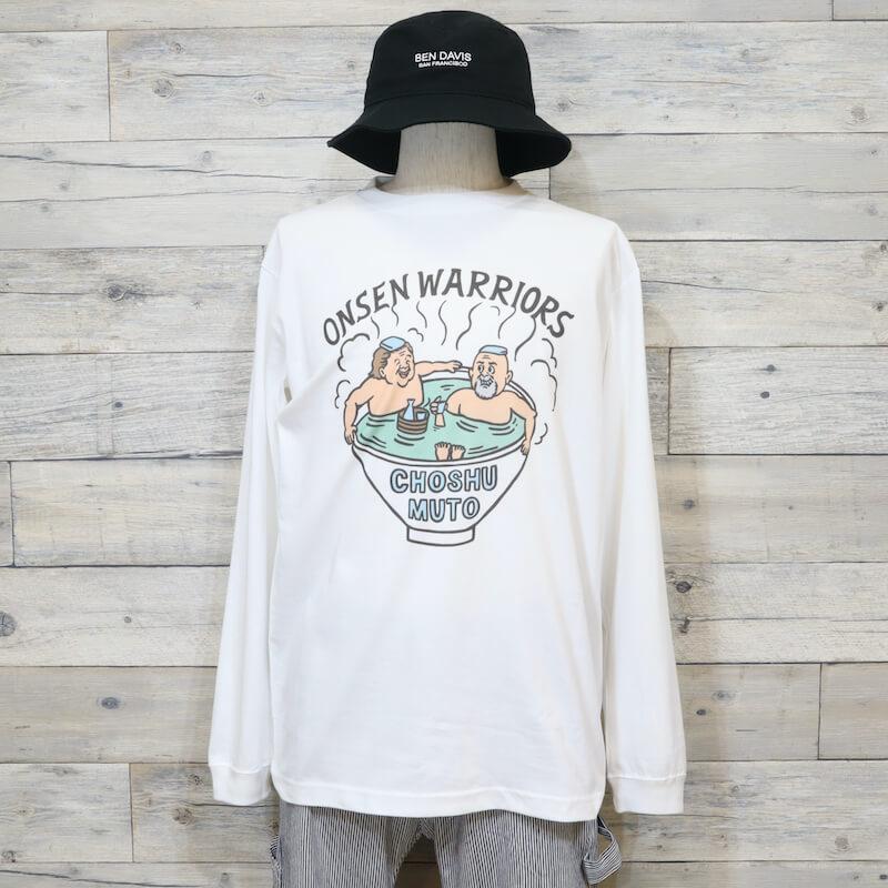 メンズ 長州力 武藤 敬司 コラボ プロレス 長袖 Tシャツ プリント ロン 