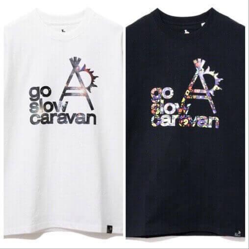 送料無料 メンズ ゴースローキャラバン go slow caravan 半袖 Tシャツ ロゴ ユニセックス レディース コットン 綿 100% 白 ホワイト｜def-store｜05