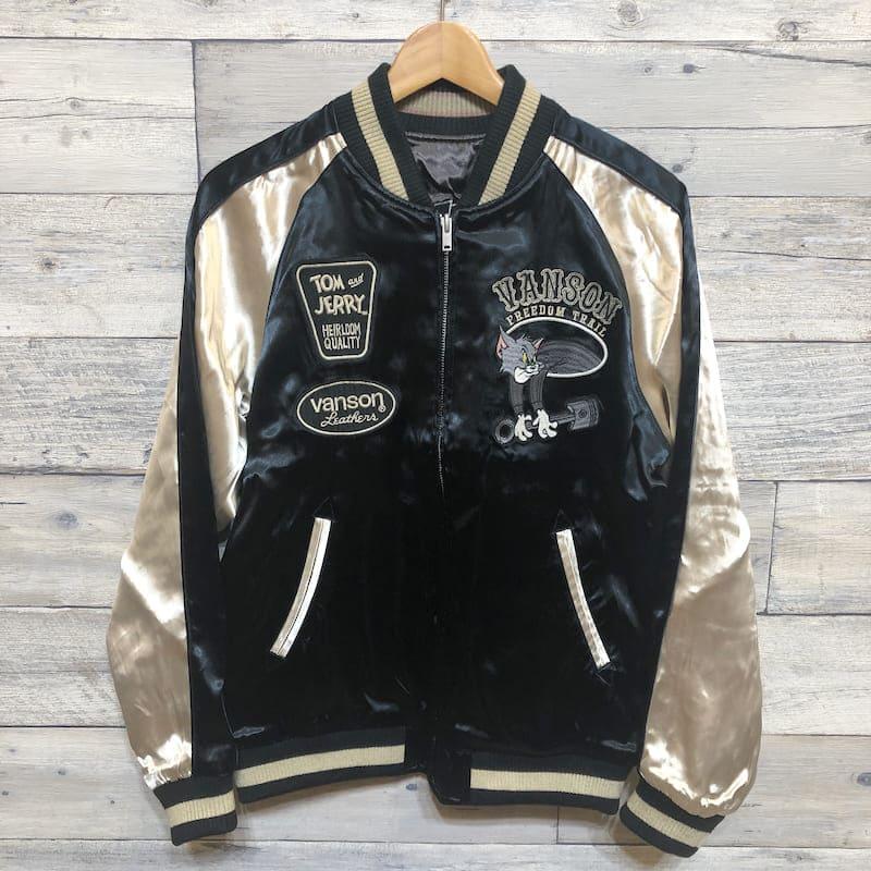 VANSON 送料無料 メンズ バンソン トムとジェリー トムジェリ コラボ