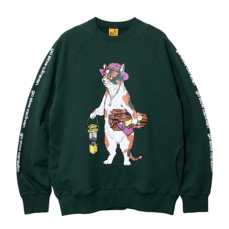 go slow caravan（ゴースローキャラバン） 送料無料 長袖 裏毛