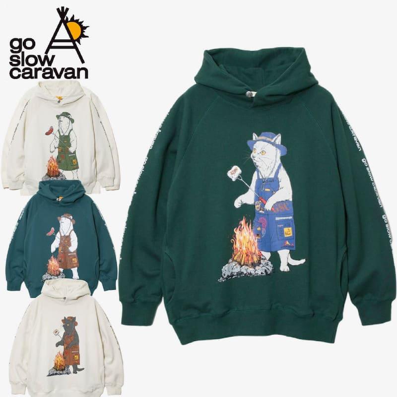 go slow caravan（ゴースローキャラバン） 送料無料 長袖 裏毛