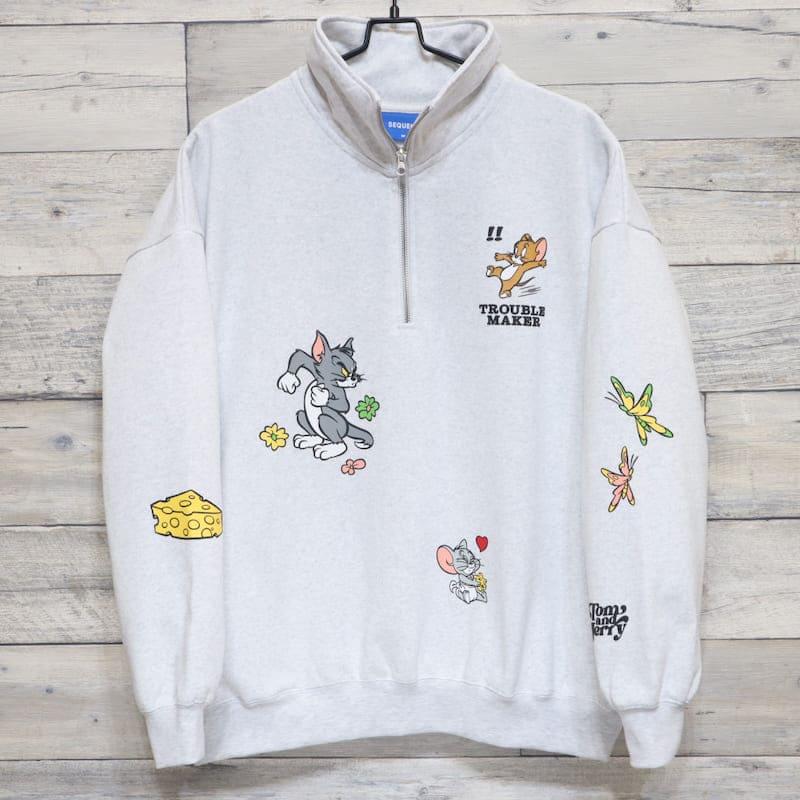 ☆*☆様 SEQUENZ シークエンズ ジップパーカ トムとジェリー SEQUENZ（シークエンズ）】TJ GRAFFITI ZIP P/K / トムと