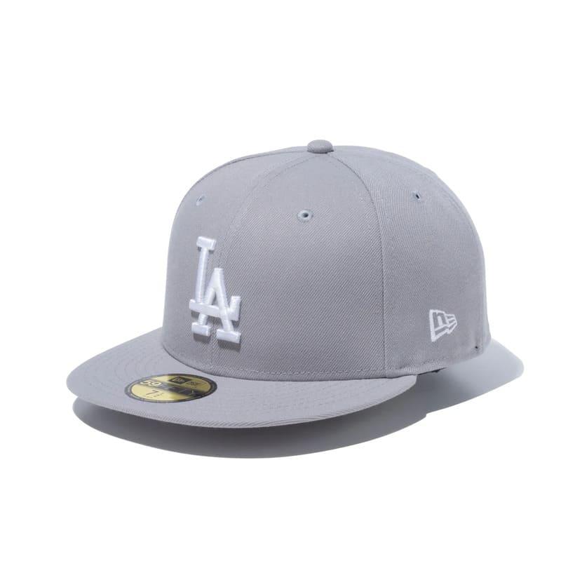 NEWERA ニューエラ ロサンゼルス ドジャース LA 59FIFT CAP キャップ 帽子 大谷翔平 MLB メジャーリーグ 刺繍 ロゴ ブルー  グレー ウィート ブラック｜def-store｜06