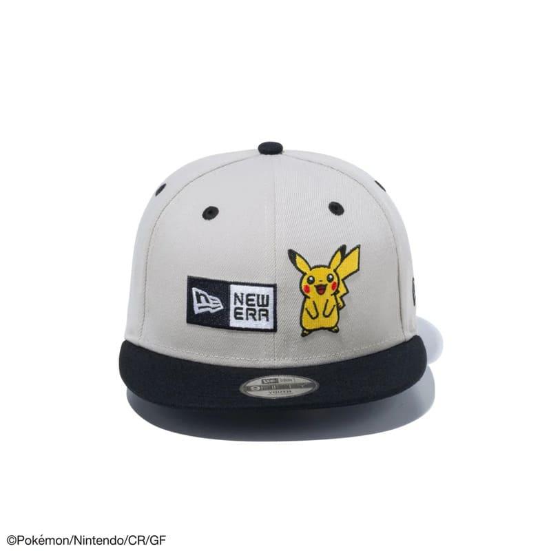✨美品✨NEW ERA ポケモン コラボ スナップバック ピカチュウ ポッチャマ NEW ERA NEWERA ニューエラ ポケモン コラボ キッズ キャップ