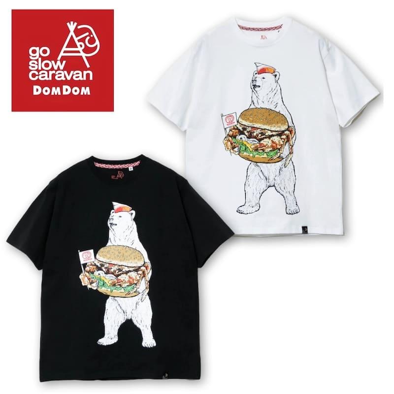 go slow caravan（ゴースローキャラバン） 半袖 Tシャツ ドムドム