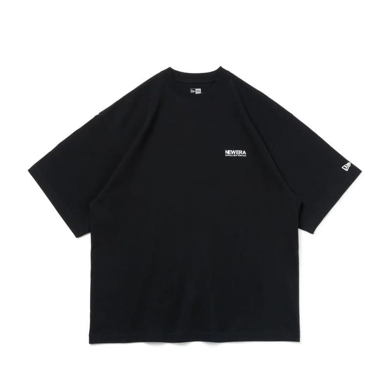 NEWERA ニューエラ 半袖 Tシャツ ティーシャツ 半袖Tシャツ バックプリント ロゴ 綿 コットン ユニセックス メンズ レディース 白 ホワイト 黒 ブラック｜def-store｜06