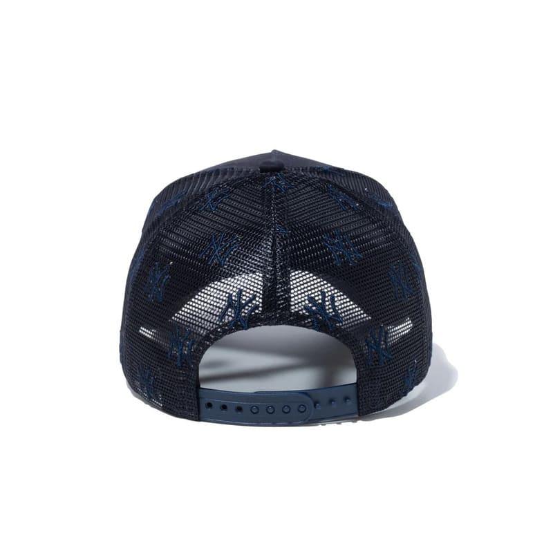 NEWERA ニューエラ 9FORTY ニューヨーク ヤンキース NY MLB メッシュ キャップ CAP 帽子 野球 ロゴ  ユニセックス 紺 ネイビー 13515910｜def-store｜04