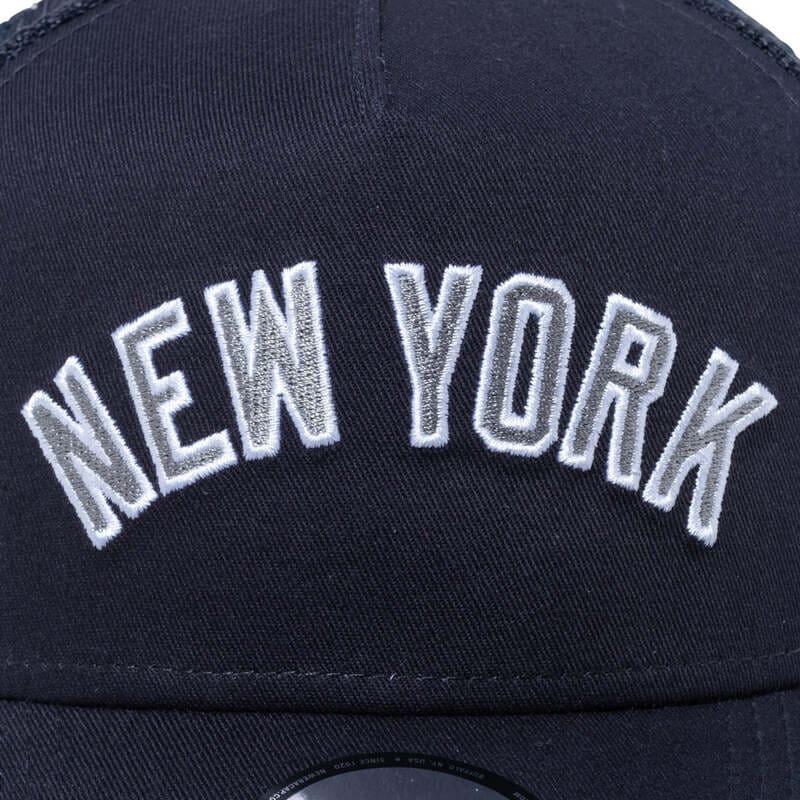 NEWERA ニューエラ 9FORTY ニューヨーク ヤンキース NY MLB メッシュ キャップ CAP 帽子 野球 ロゴ  ユニセックス 紺 ネイビー 13515910｜def-store｜06