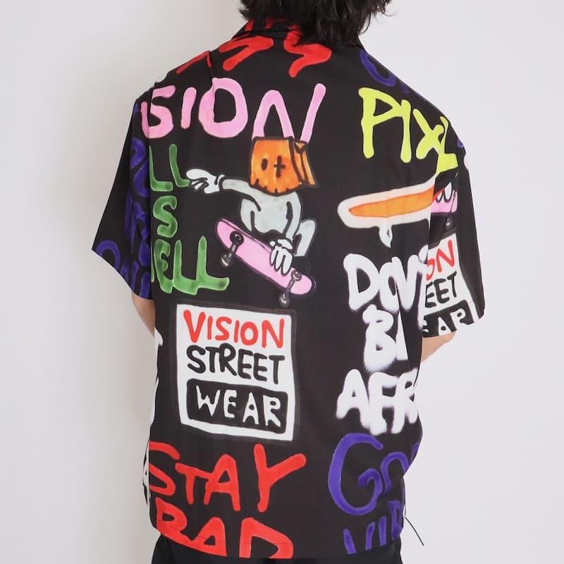 guernika ゲルニカ 長袖シャツ マイファス hiro着用背面デザイン違い