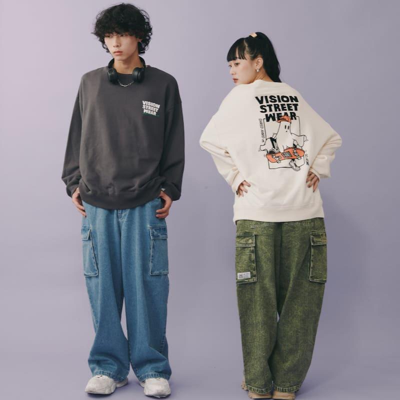 VISION STREET WEAR トレーナー トップス 裏毛 ヴィジョン