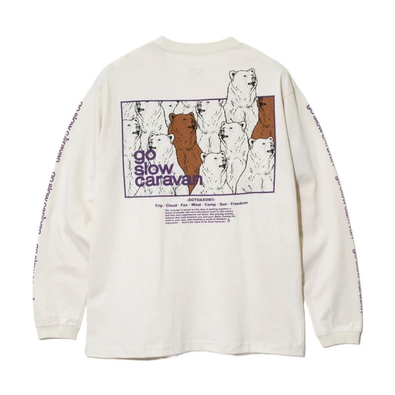 go slow caravan（ゴースローキャラバン） 長袖 Tシャツ ティーシャツ