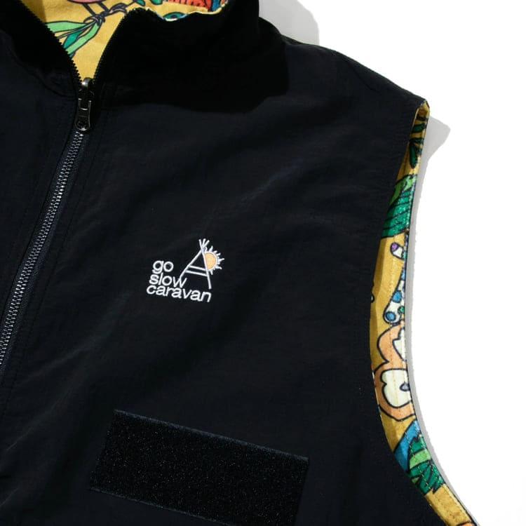 go slow caravan（ゴースローキャラバン） ベスト リバーシブル
