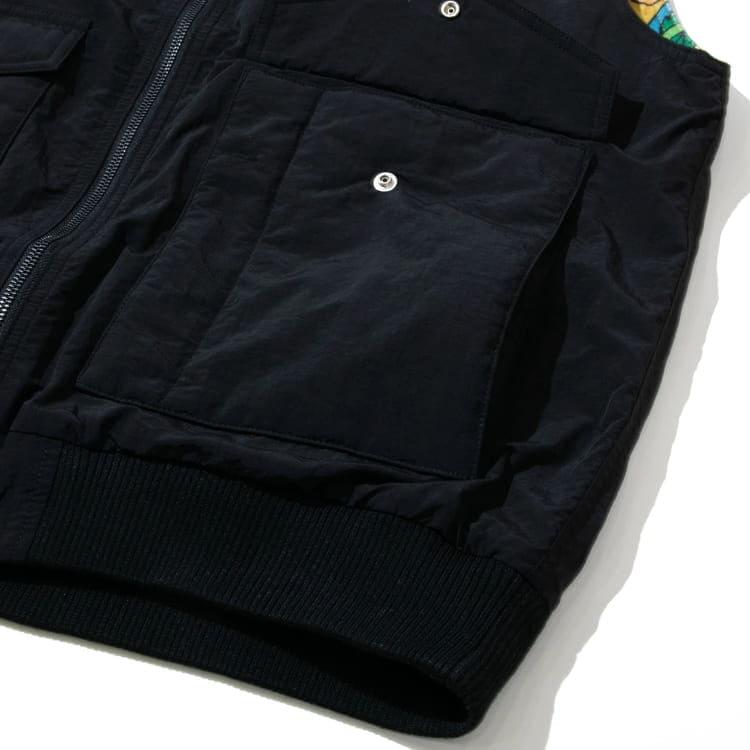 go slow caravan（ゴースローキャラバン） ベスト リバーシブル