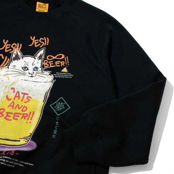 新品！2番 レディース キッズ ゴースローキャラバン スウェット 猫 ねこ go slow caravan - 新品！2番 レディース キッズ ゴースローキャラバン