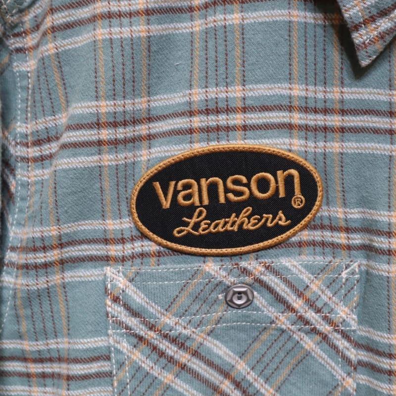 VANSON（バンソン） 長袖 シャツ チェックネルシャツ トムとジェリー