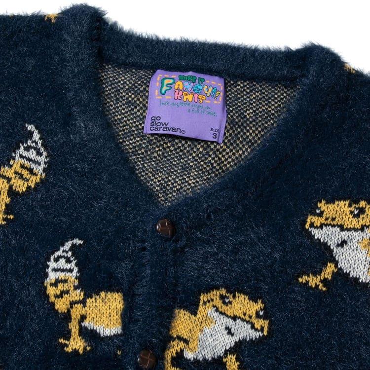 go slow caravan ニット カーディガン 長袖 ゴースロー go slow caravan ニット カーディガン 長袖 ゴースロー