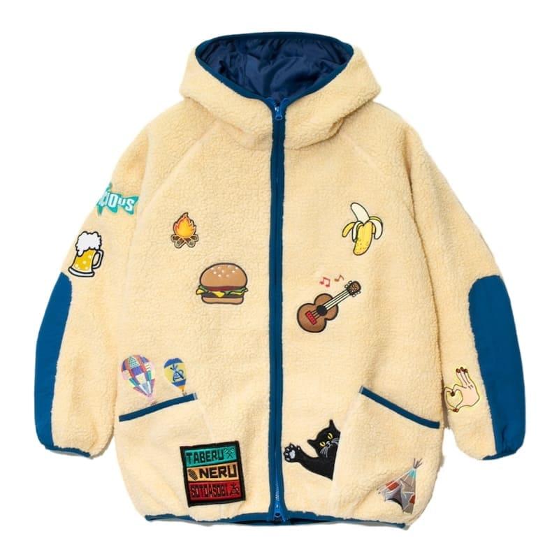 go slow caravan（ゴースローキャラバン） アウター ボア パーカー