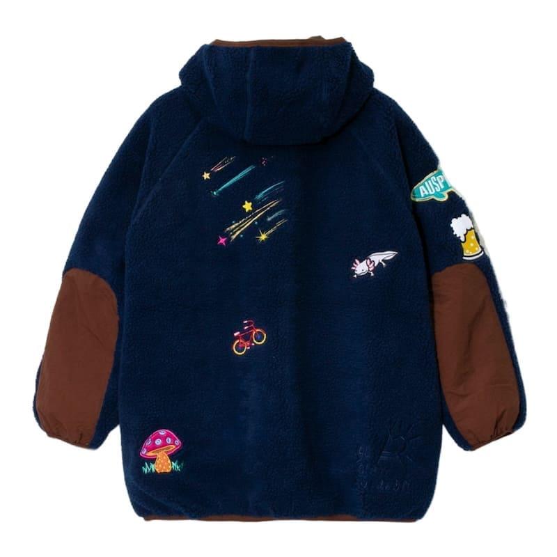 go slow caravan（ゴースローキャラバン） アウター ボア パーカー