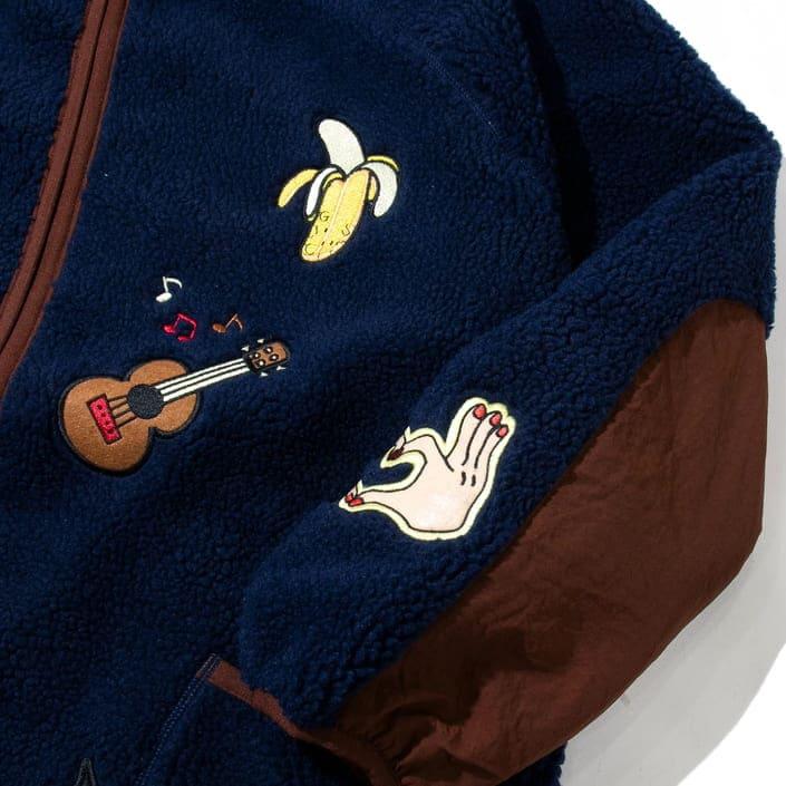 go slow caravan アウター ゴースローキャラバン ボア パーカー