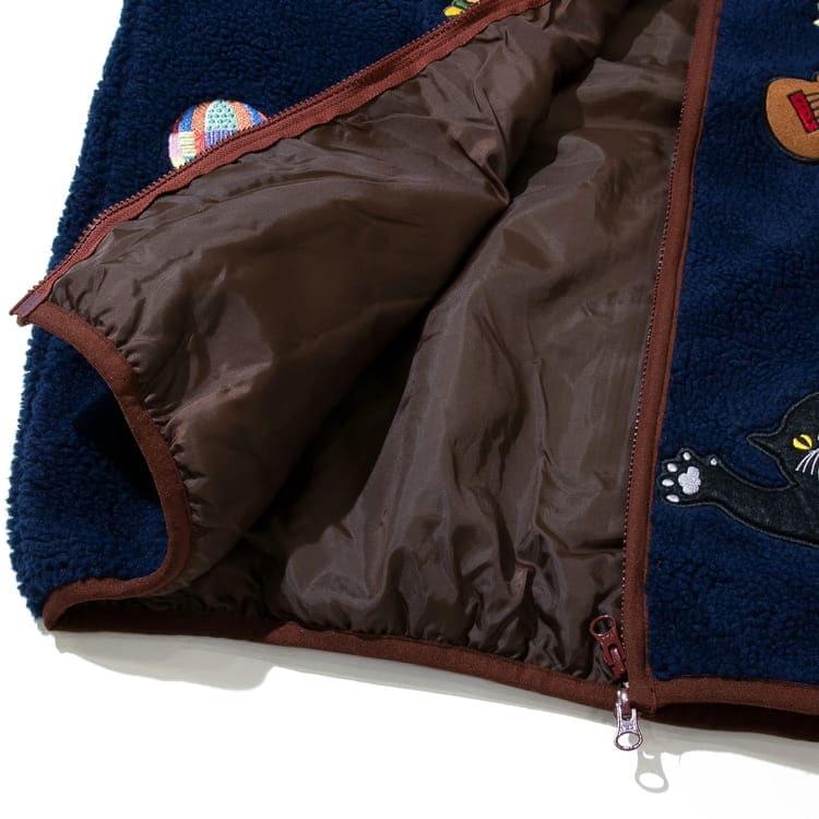 go slow caravan（ゴースローキャラバン） アウター ボア パーカー