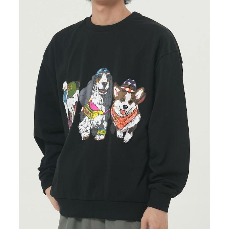 CORISCO（コリスコ） トレーナー スウェット トップス 長袖 裏起毛