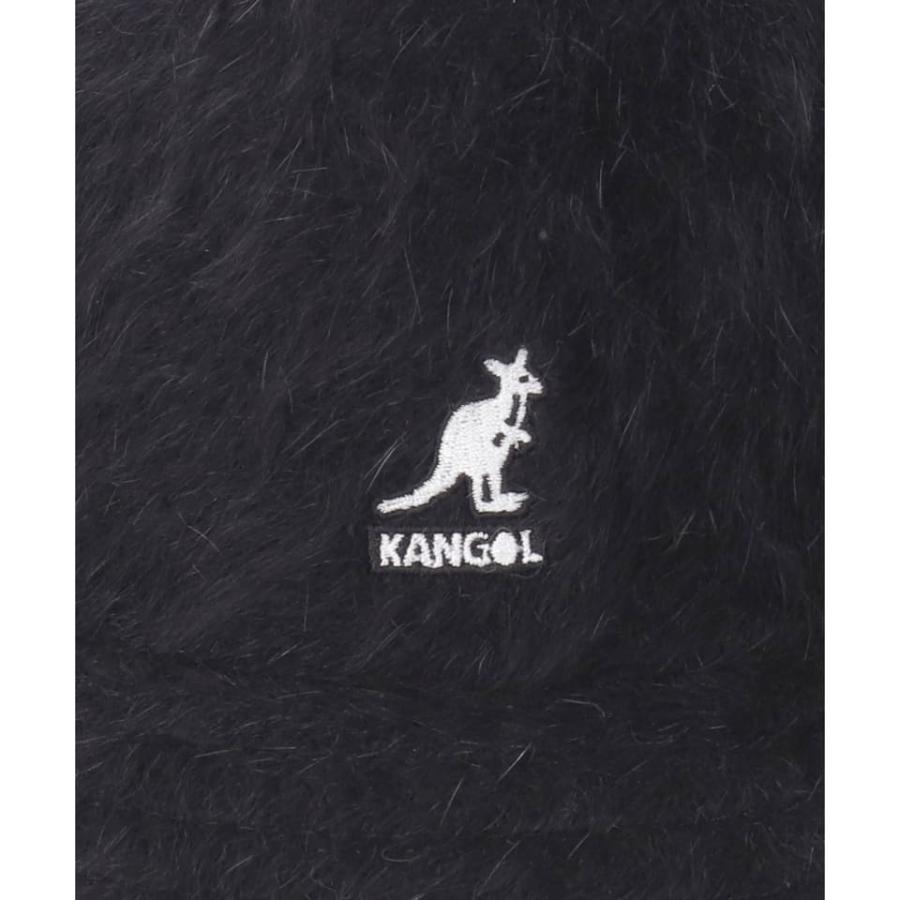 【送料無料】KANGOL カンゴール 正規品 ベルハット ベル型 ハット 帽子 ファーゴラ アンゴラ ファー カンガルー ロゴ メンズ レディース ユニセックス 白 ホワイト アイボリー 黒 ブラック KANGOL（カンゴール） 送料無料 正規品 ベルハット ベル型 ハット 帽子