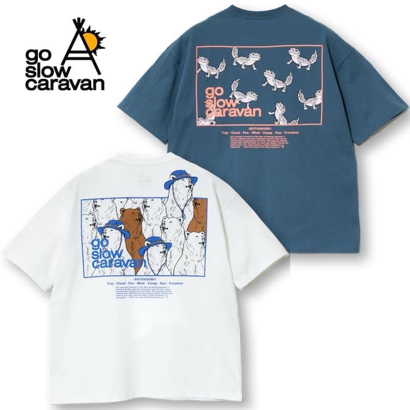 go slow caravan（ゴースローキャラバン） 半袖 Tシャツ ティーシャツ