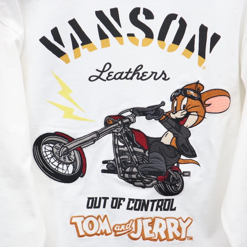 VANSON 長袖 Tシャツ ロンT ティーシャツ トムとジェリー VANSON 長袖 Tシャツ ロンT ティーシャツ トムとジェリー