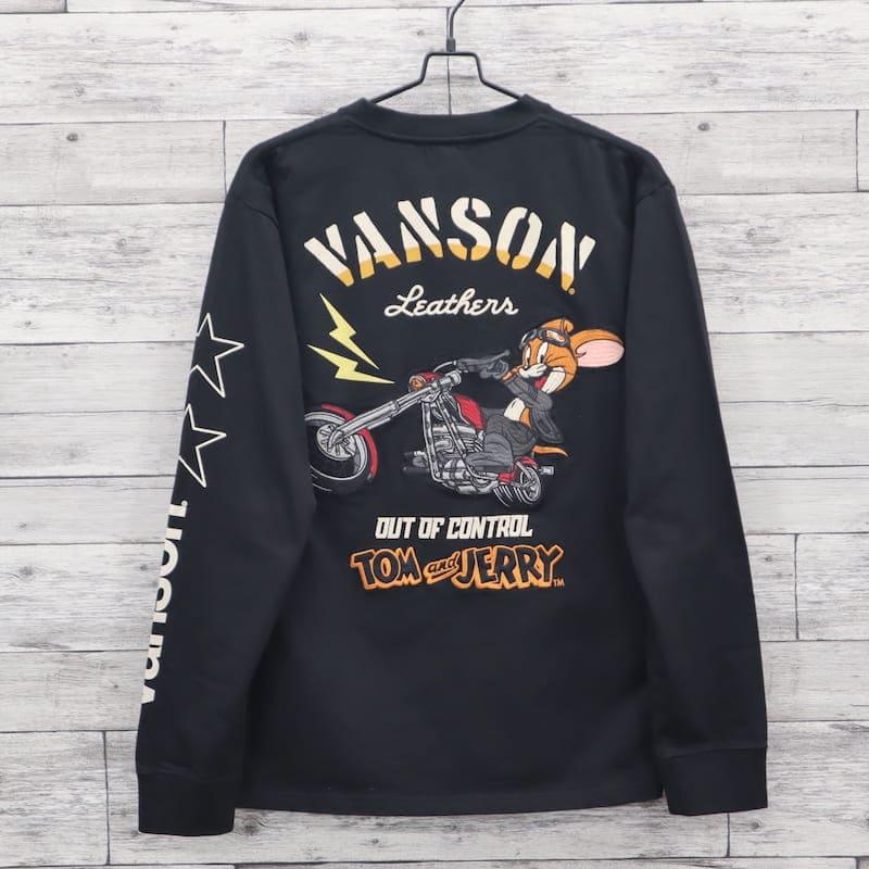 VANSON 長袖 Tシャツ ロンT ティーシャツ トムとジェリー VANSON 長袖 Tシャツ ロンT ティーシャツ トムとジェリー