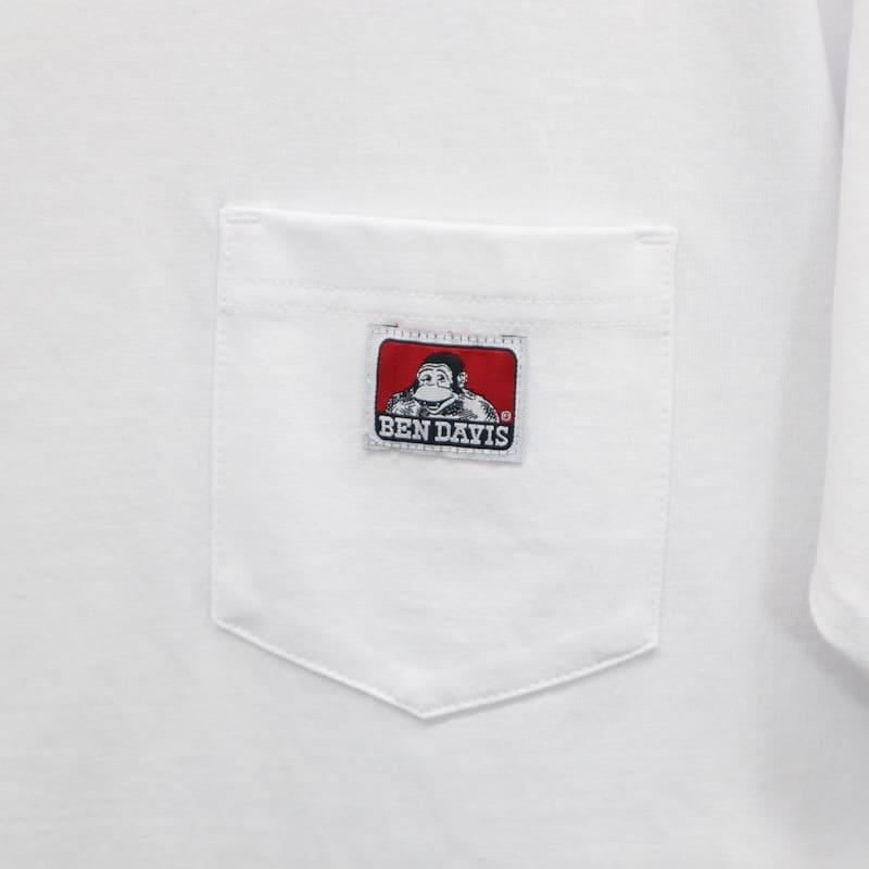 半袖 Tシャツ ティーシャツ BENDAVIS ベンデイビス ポケットT 無地 ワンポイント ゴリラ メンズ  ユニセックス レディース | BEN DAVIS | 02