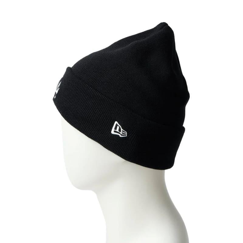 【NEW ERA】ニューエラ＊ニット帽＊ビーニー＊黒＊ロゴ刺繍 NEW ERA（ニューエラ） 正規品 ニット帽 ビーニー ニットキャップ 帽子