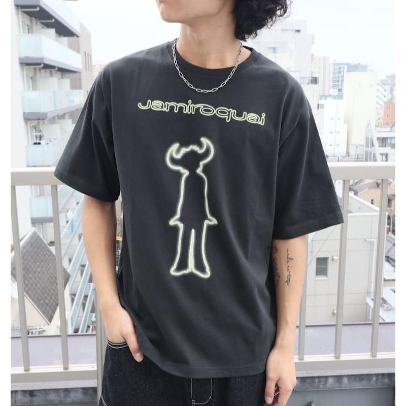 送料無料 メンズ ジャミロクワイ Jamiroquai プリント 半袖 Tシャツ