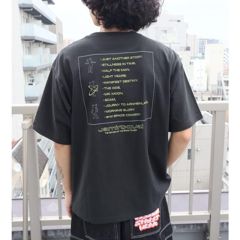 送料無料 メンズ ジャミロクワイ Jamiroquai プリント 半袖 Tシャツ