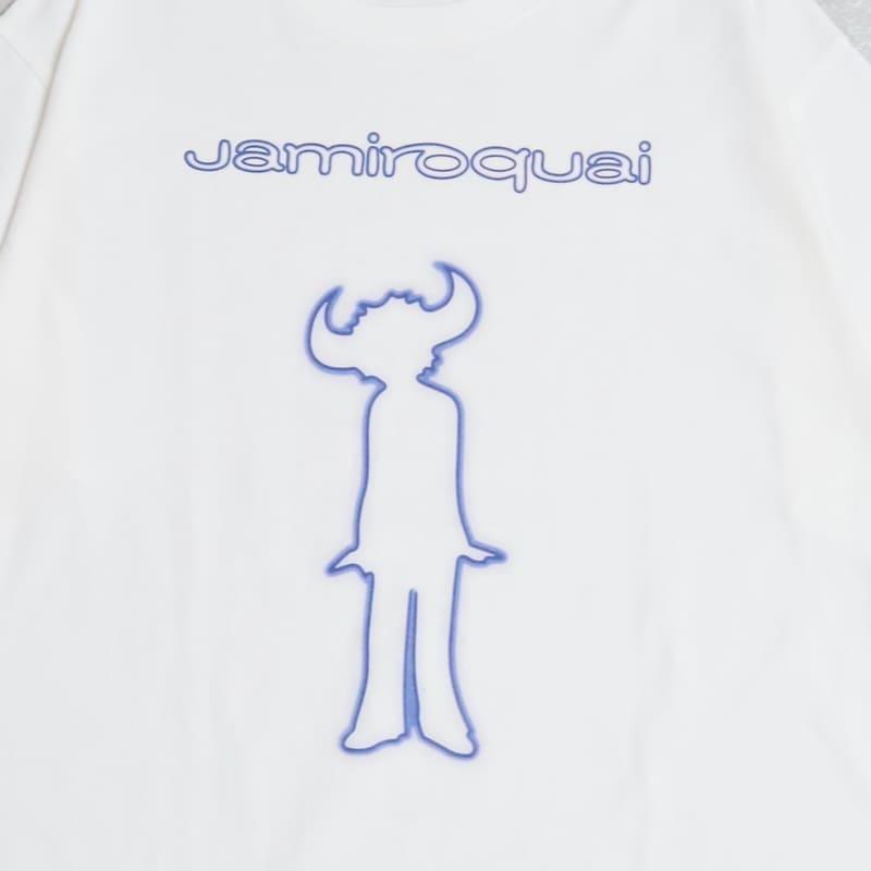 送料無料 メンズ ジャミロクワイ Jamiroquai プリント 半袖 Tシャツ