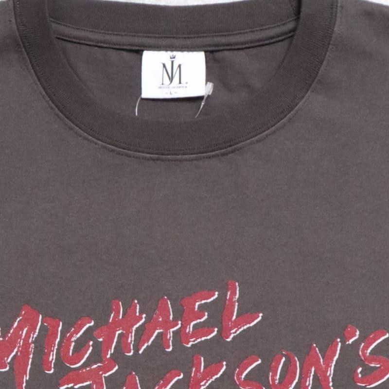 送料無料 メンズ マイケルジャクソン スリラー THRILLER プリント 半袖