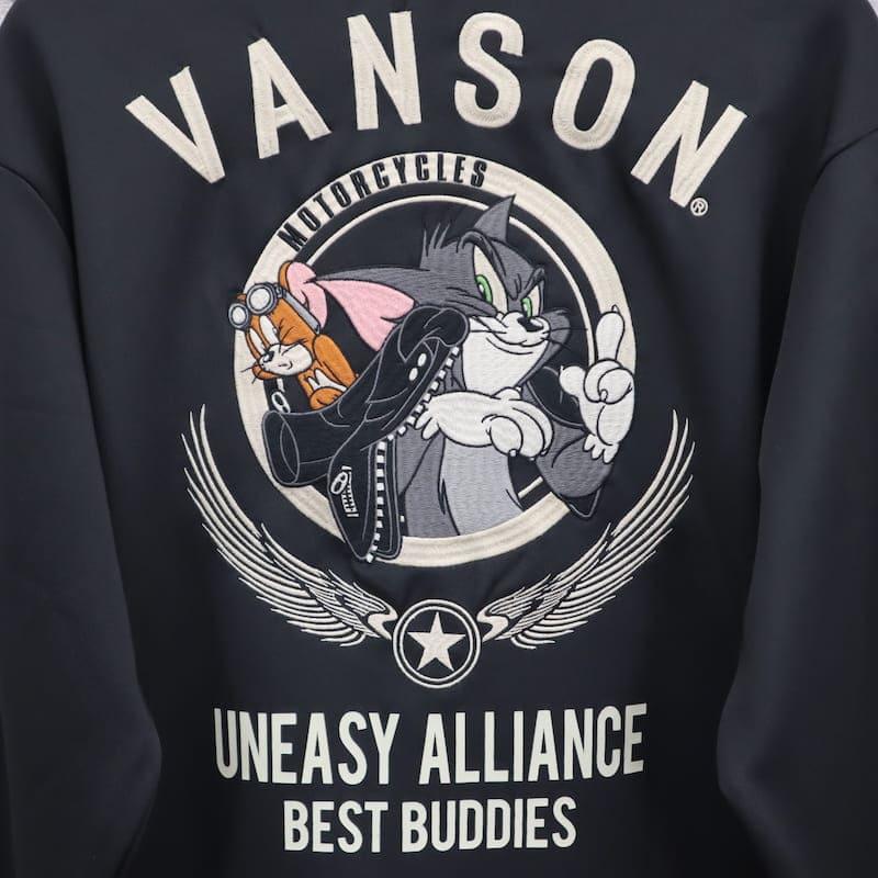 VANSON（バンソン） 送料無料 メンズ トムとジェリー トムジェリ TOM