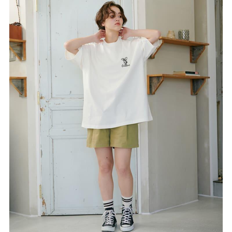 送料無料 メンズ グレムリン ギズモ 刺繍 半袖 Tシャツ ティーシャツ