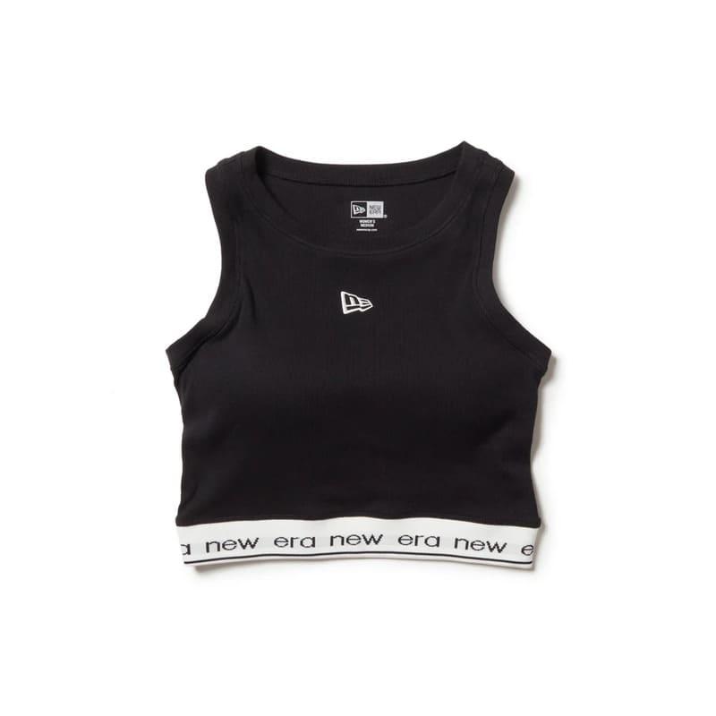 【新品】ameri vintageロゴ タンクトップ　黒　ロゴテープ Ameri（アメリ）の「LOGO TAPE TANK TOP（タンクトップ）」 - WEAR