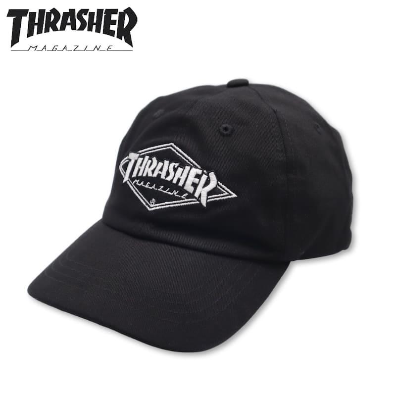 THRASHER（スラッシャー） キャップ CAP 帽子 刺繍 ロゴ ステッカー