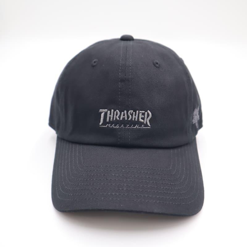 THRASHER（スラッシャー） キャップ CAP 帽子 カーブドバイザー 刺繍